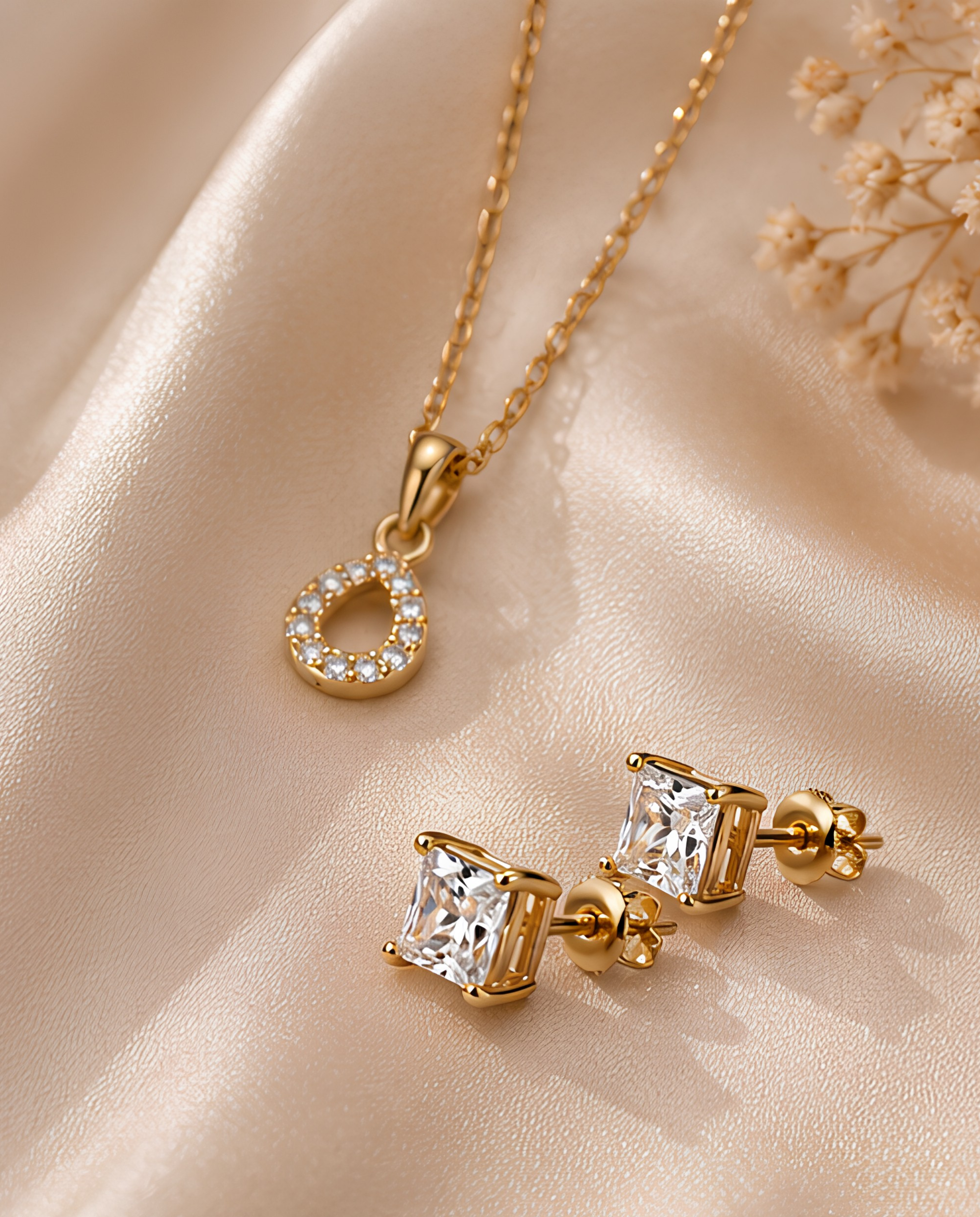 Colección de sets de joyería bañada en oro 18K - Ventura Joyería