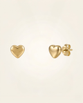 Aretes Topo Corazón