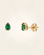 Aretes Topo Esmeralda